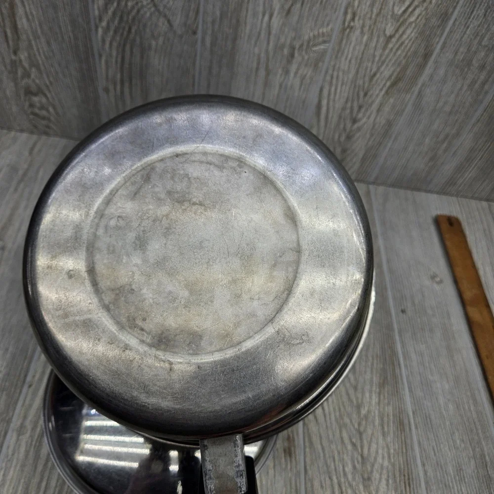 Seal-O-Matic Thermium Multi-Plex‎ Stainless Steel Saucepan with Lid Made in USA